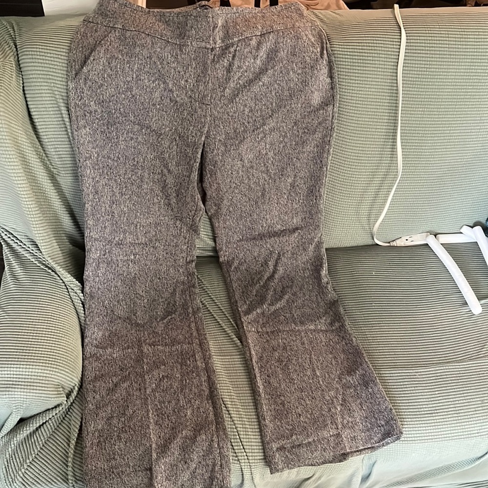 18 TALL wide leg dress pants